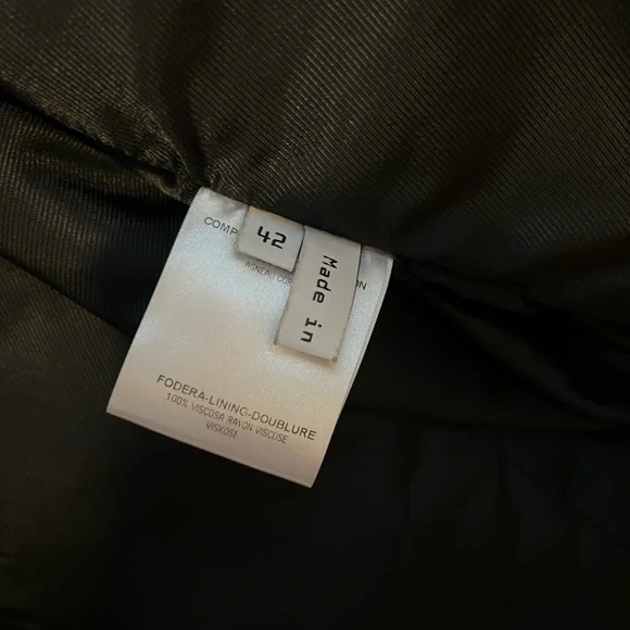 Balenciaga Dark Brown Leather Jacket - Picture 6 of 7